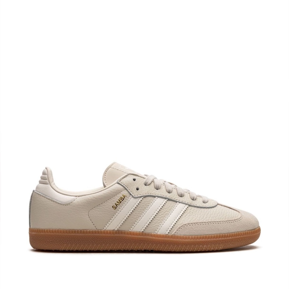 NEW Adidas nude leather Sambas